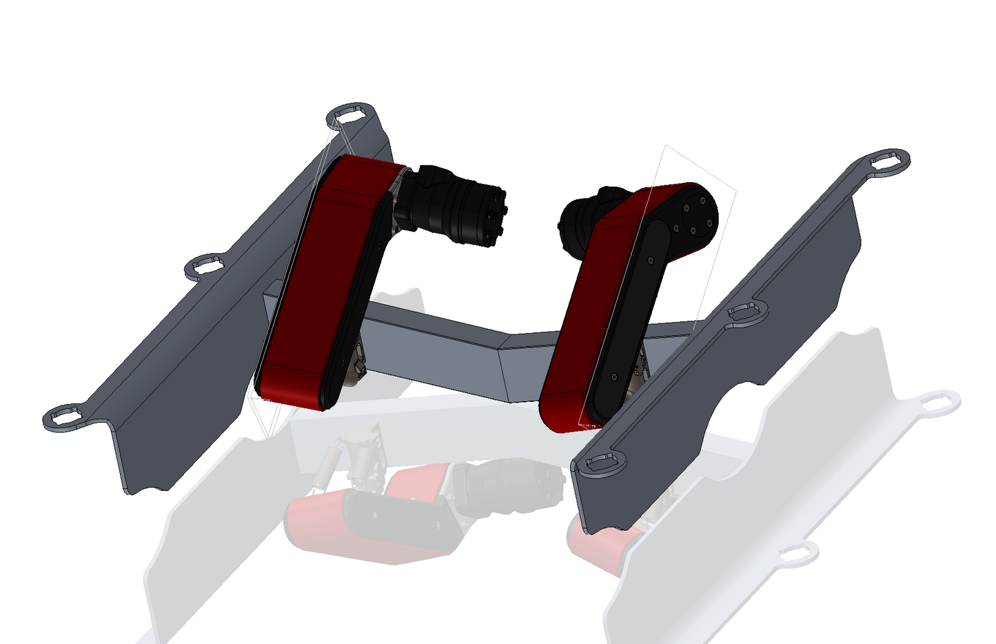 BALEX DOCK DRIVE MOUNT FRAME ASSEMBLY
