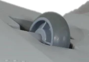 Wheels for sides V-block (grey)